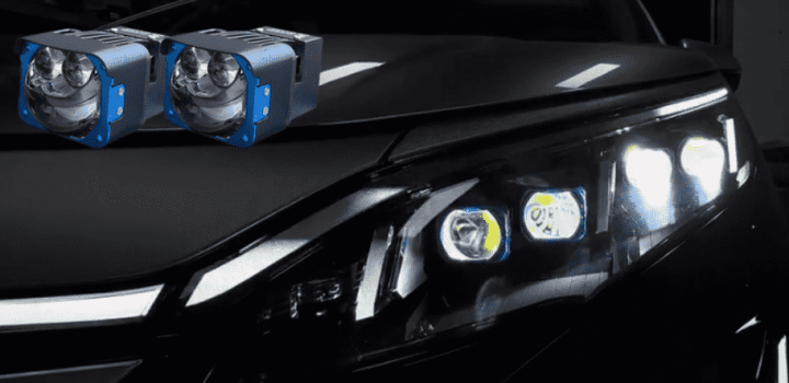 Nâng cấp đèn pha laser BYD M9